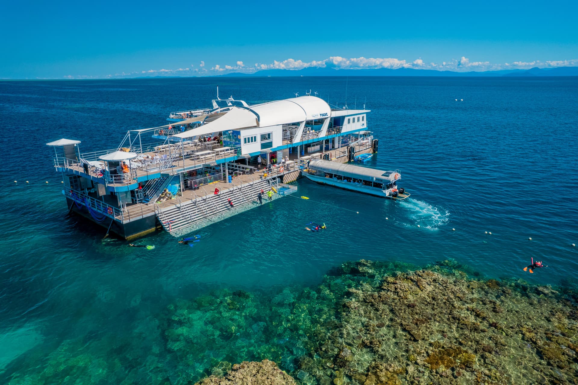 Great Barrier Reef Full-Day Pontoon Tour with Reef Magic from Cairns - image 2